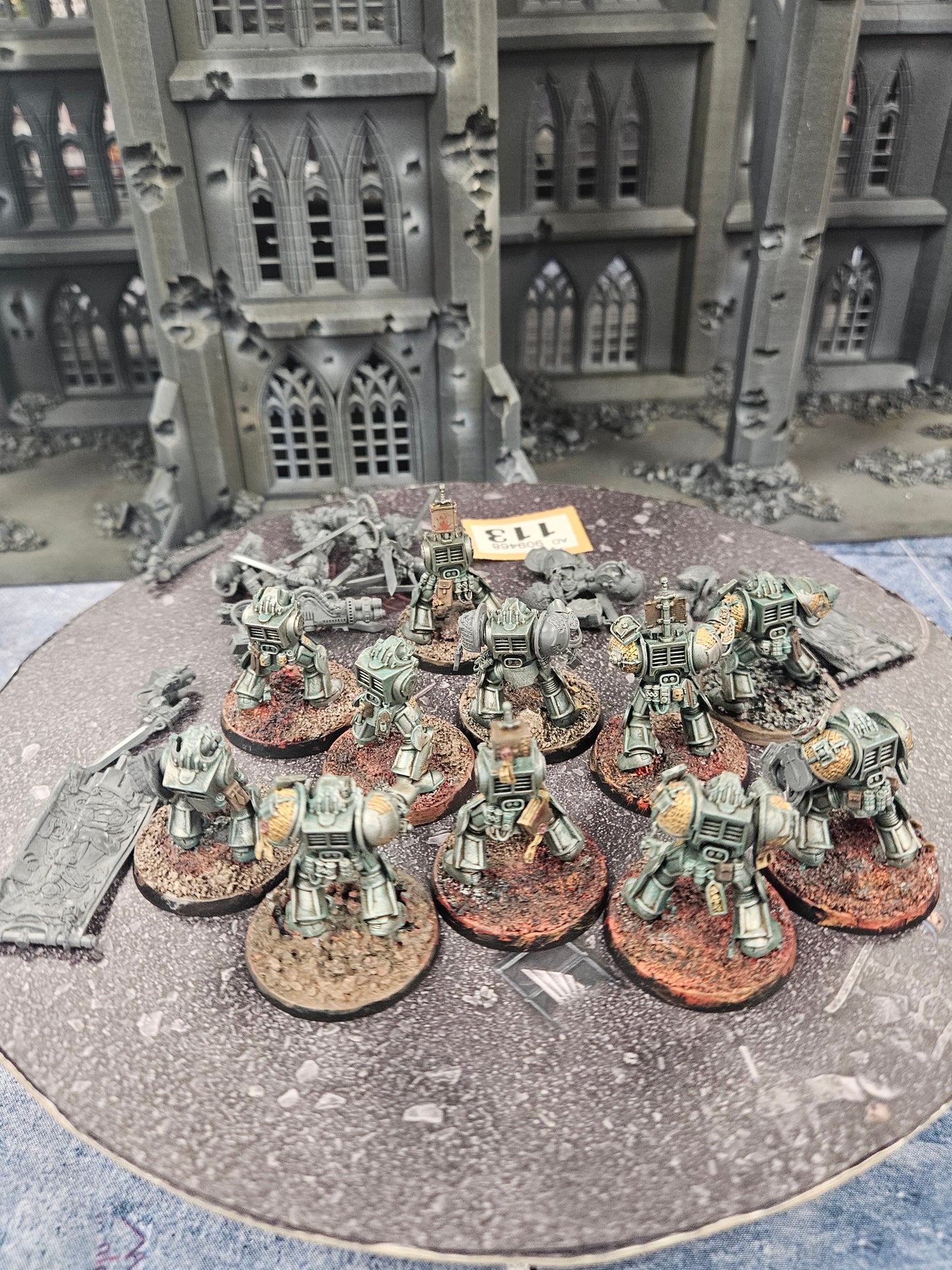 11x Grey Knights Termiantor Squad #113 Space Marines Warhammer 40k