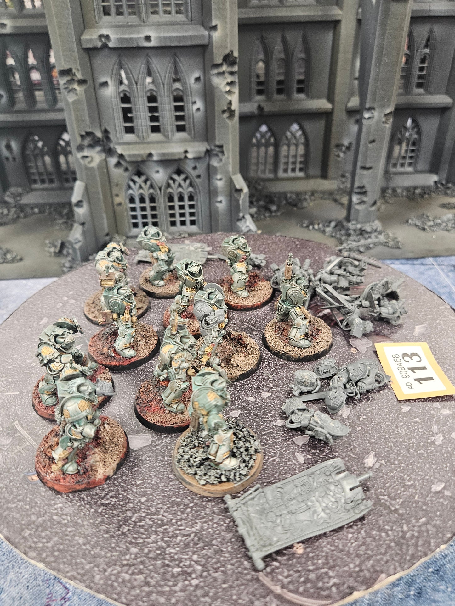 11x Grey Knights Termiantor Squad #113 Space Marines Warhammer 40k