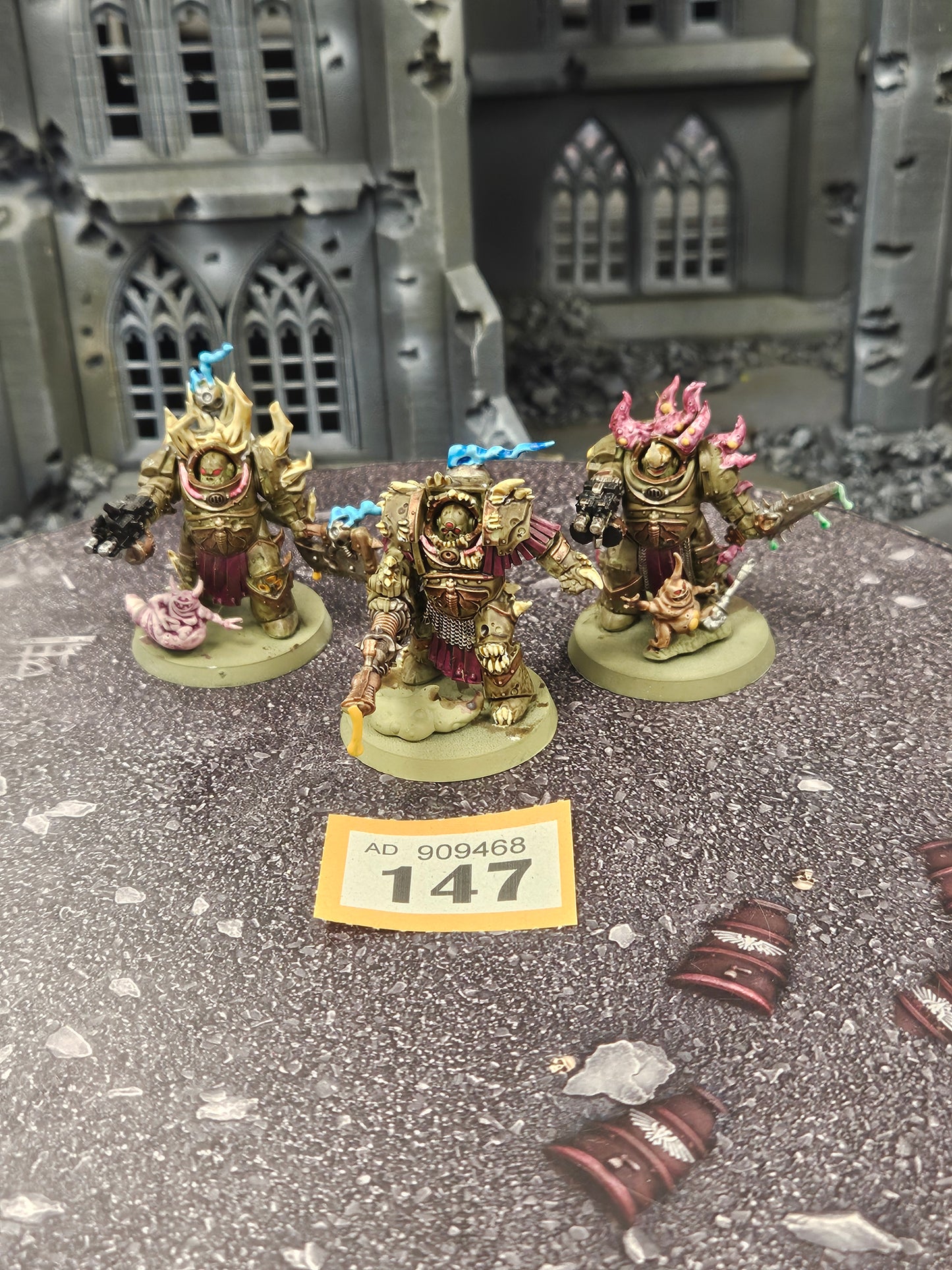 3x  Deathshroud Terminators Or Tainted Cohort #147 Death Guard Warhammer 40k