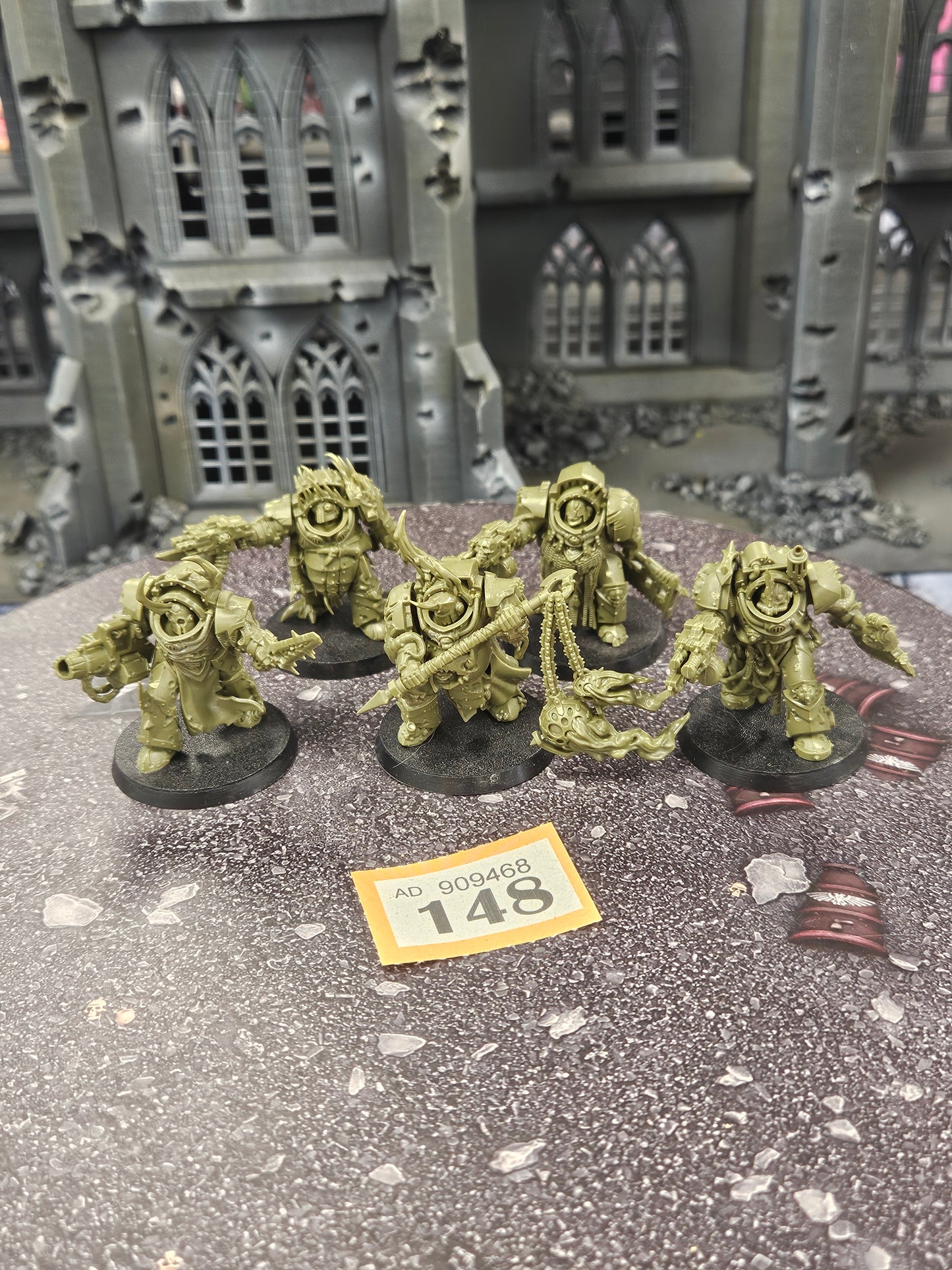 5x Blightlord Terminators #148 Death Guard Warhammer 40k