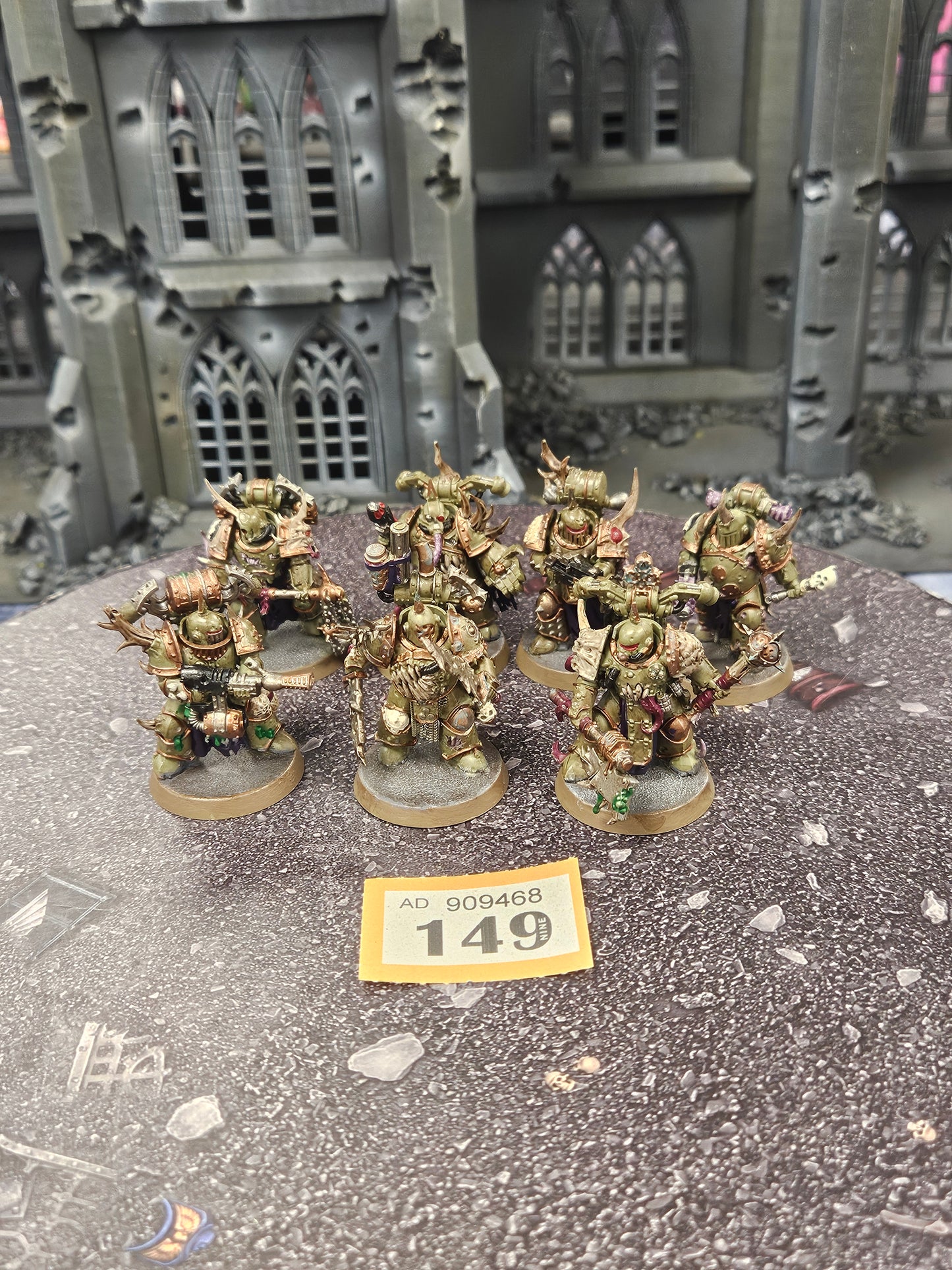 7x Plague Marines #149 Death Guard Warhammer 40k