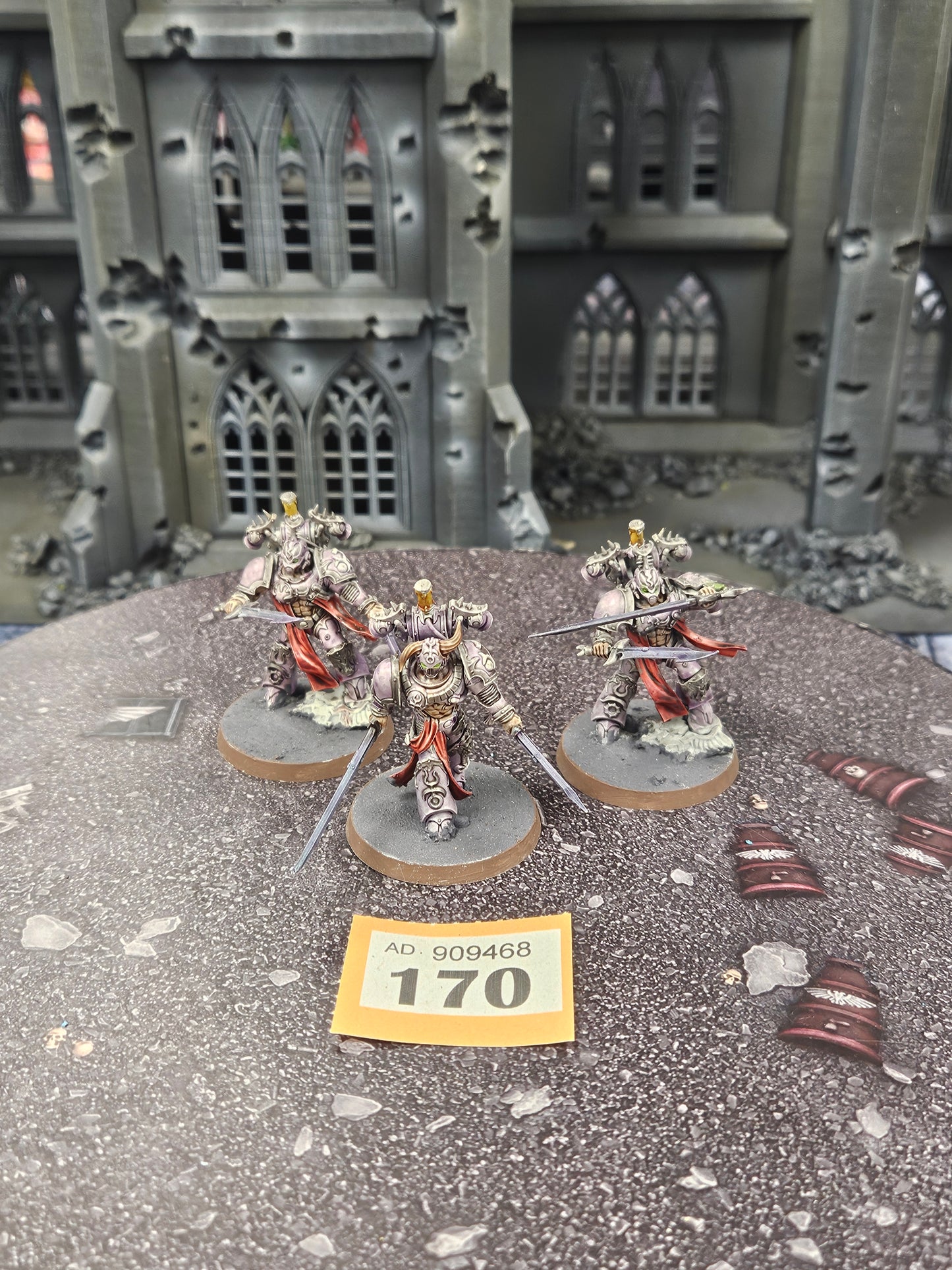 3x Flawless Blades #170 Emperor's Children Warhammer 40k