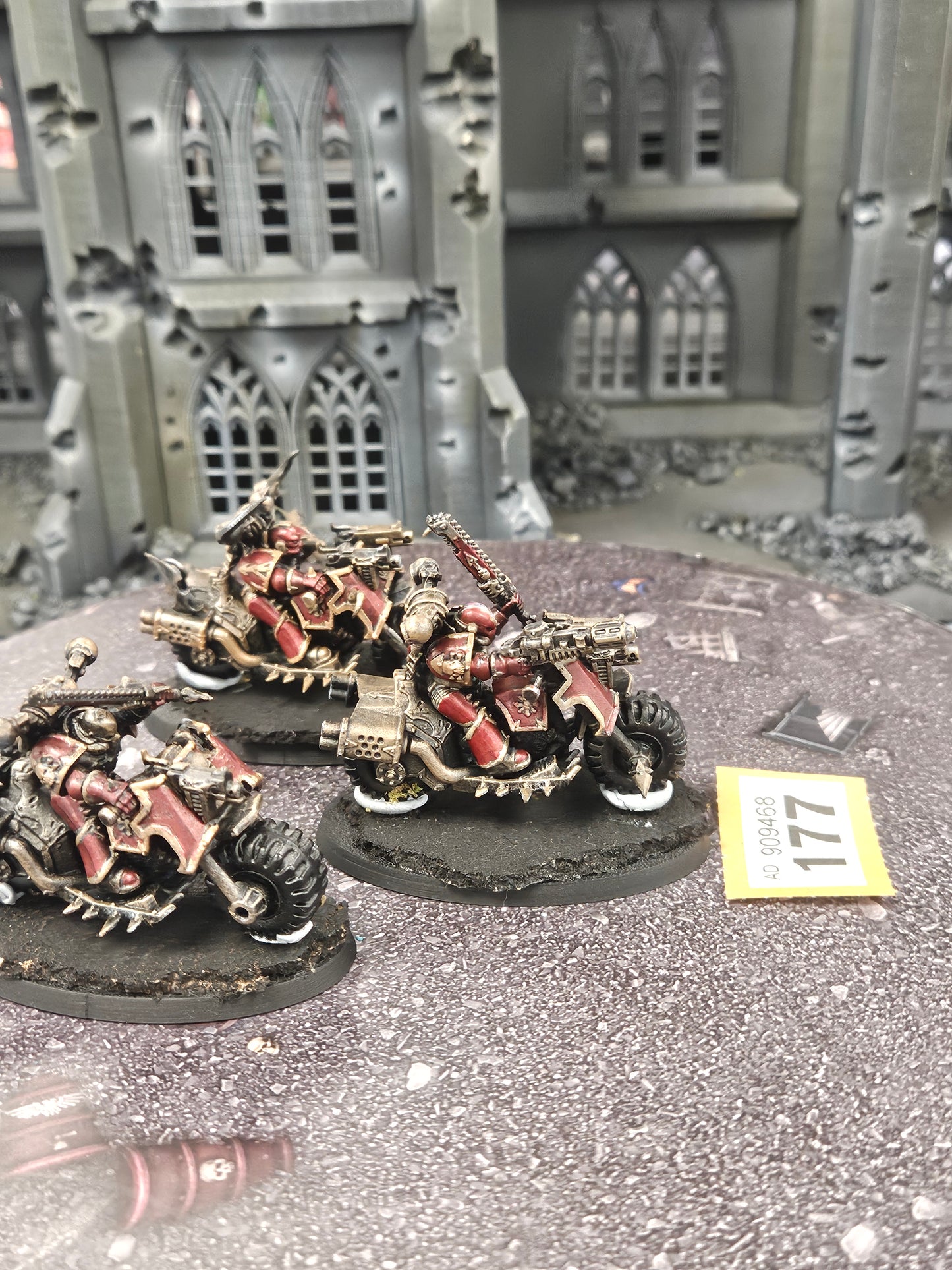 3x Chaos Bikers #177 Chaos Space Marines Warhammer 40k