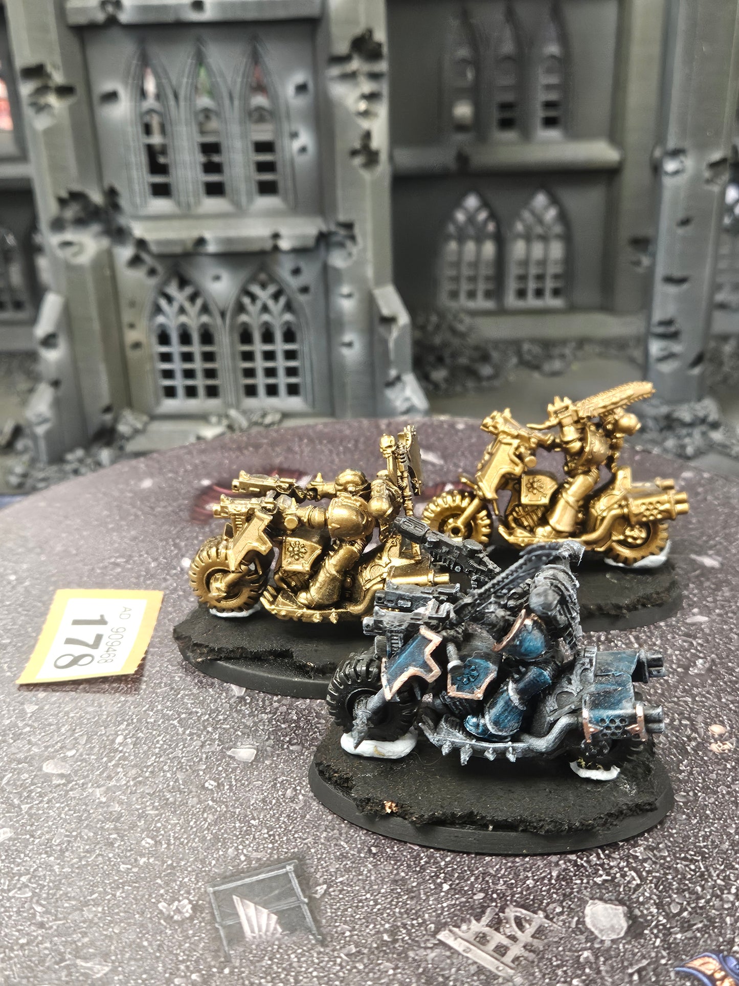 3x Chaos Bikers #178 Chaos Space Marines Warhammer 40k