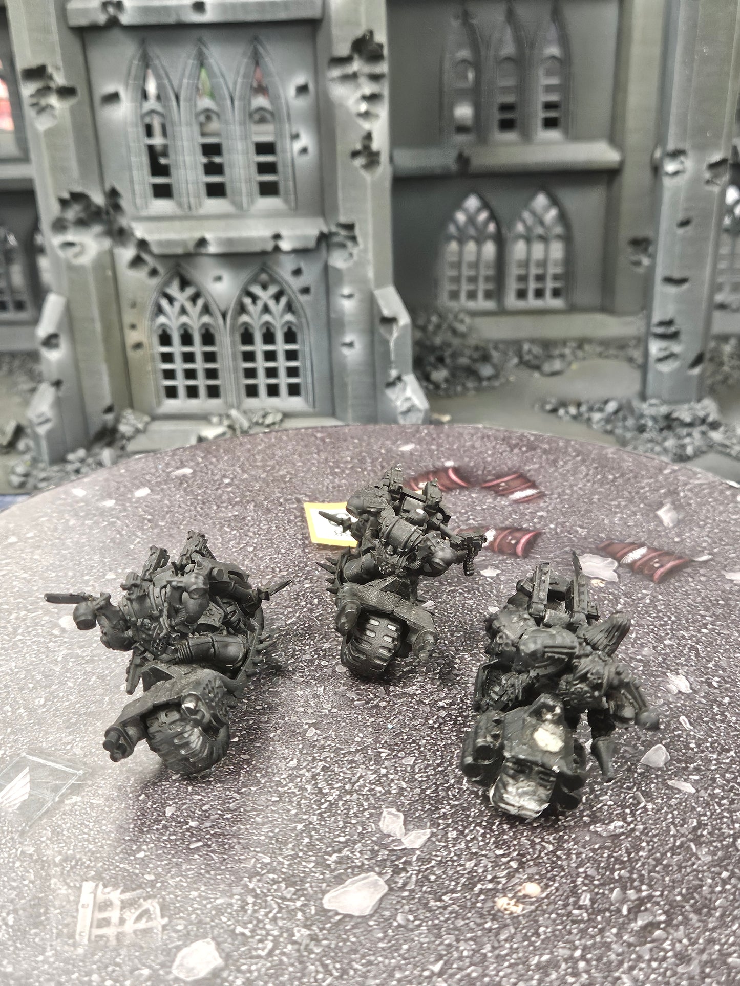 3x Chaos Bikers #179 Chaos Space Marines Warhammer 40k