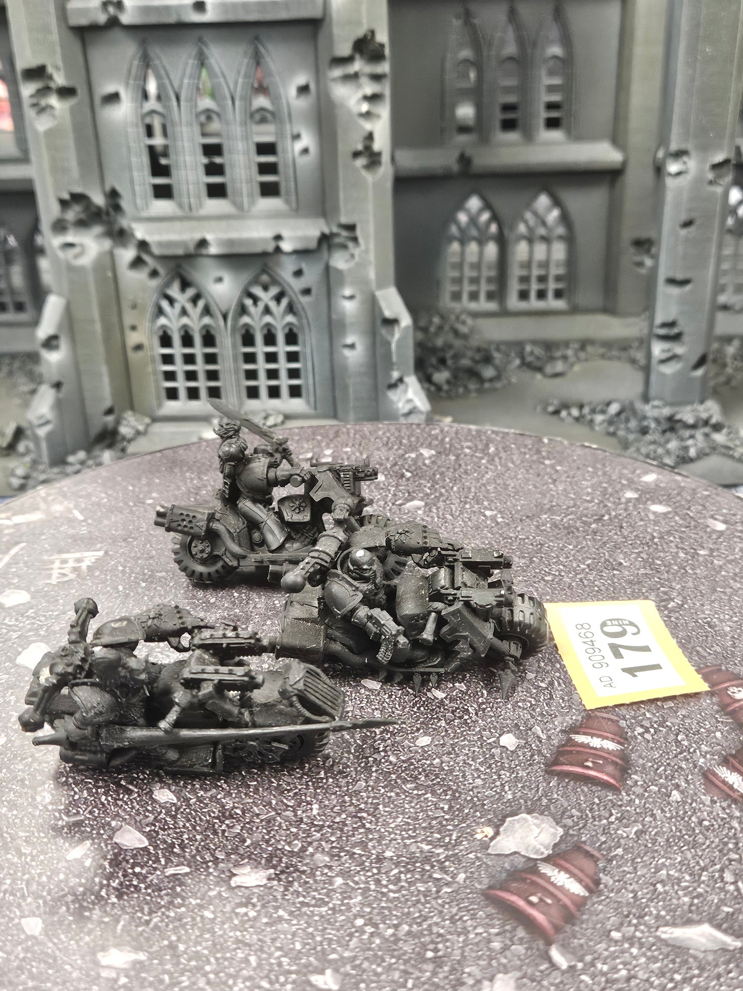 3x Chaos Bikers #179 Chaos Space Marines Warhammer 40k