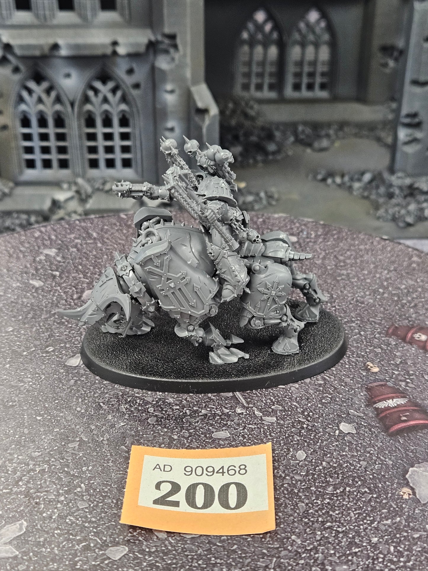 Chaos Lord on Juggernaut #200 World Eaters Warhammer 40k