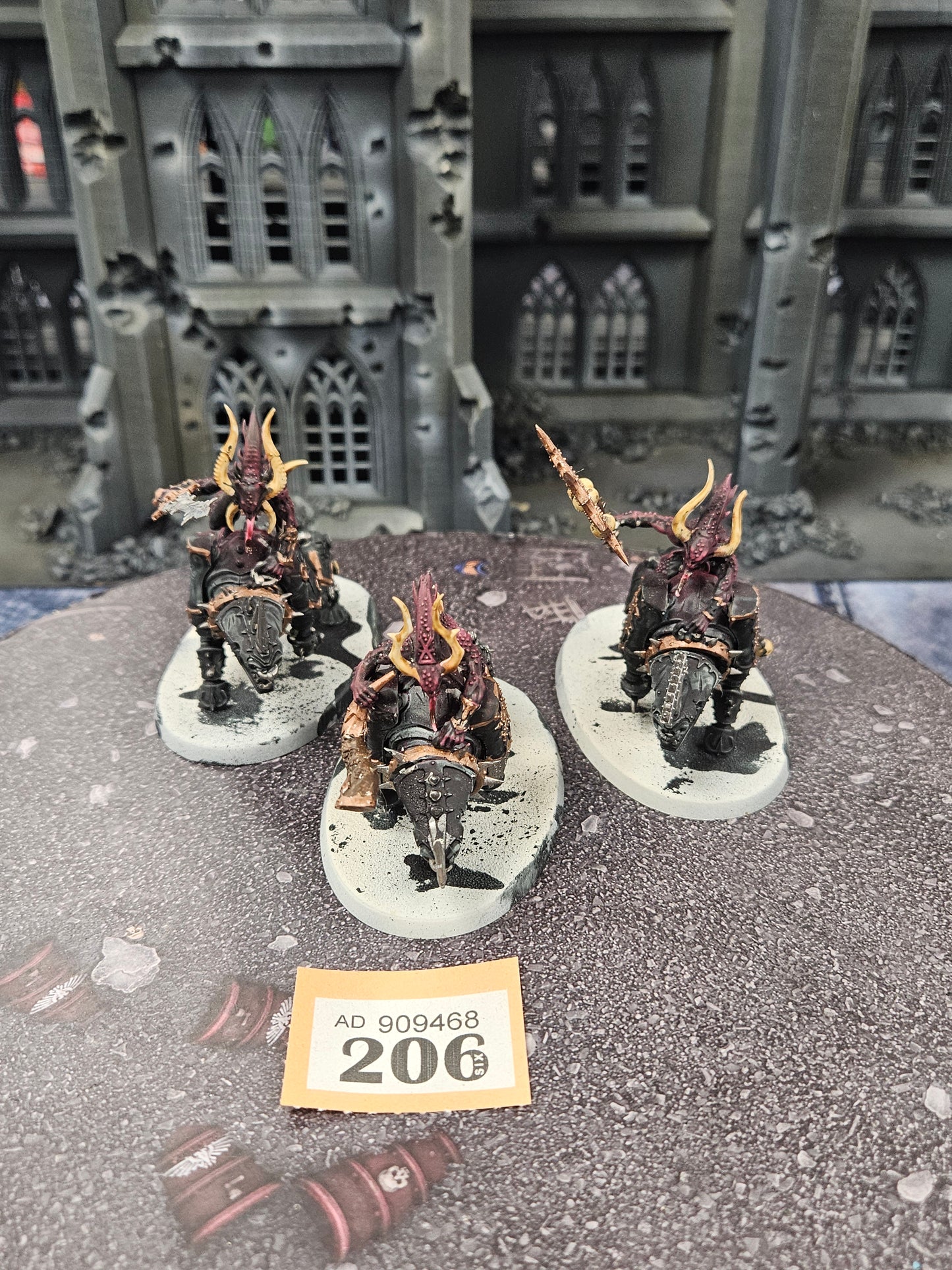 3x Bloodcrushers #206 Blades of Khorne AOS Warhammer 40k