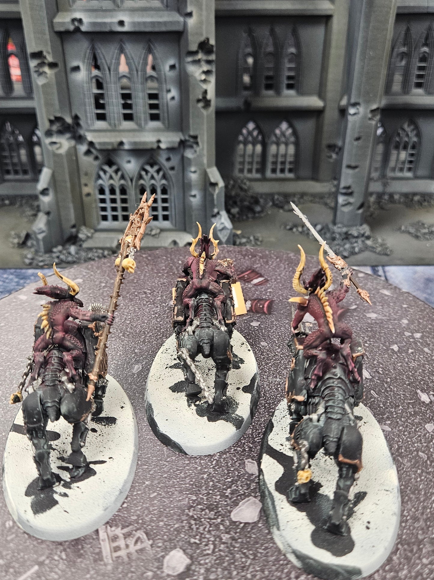 3x Bloodcrushers #206 Blades of Khorne AOS Warhammer 40k