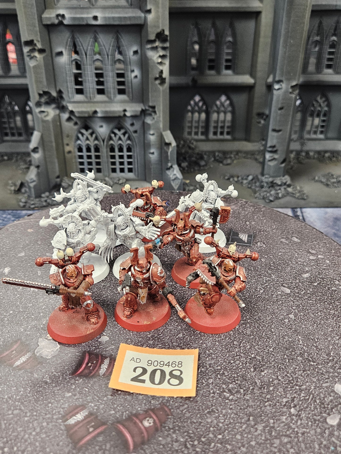 9x Khorne Berserkers #208 World Eaters  AOS Warhammer 40k