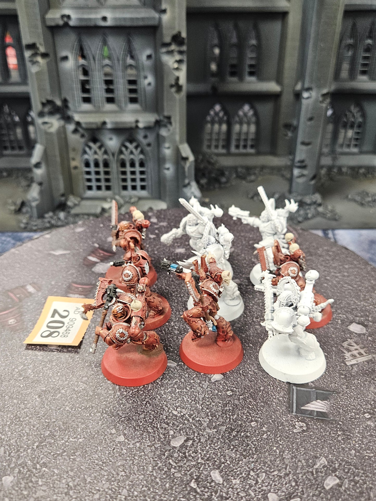 9x Khorne Berserkers #208 World Eaters  AOS Warhammer 40k