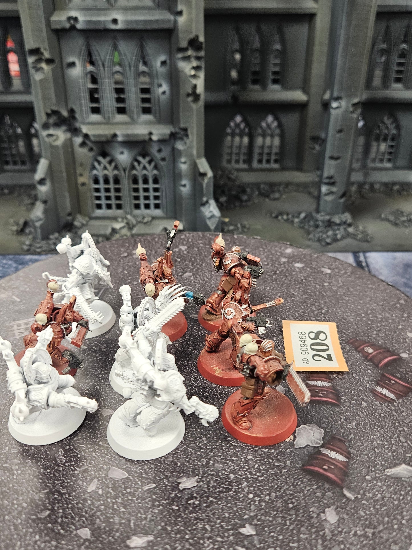 9x Khorne Berserkers #208 World Eaters  AOS Warhammer 40k