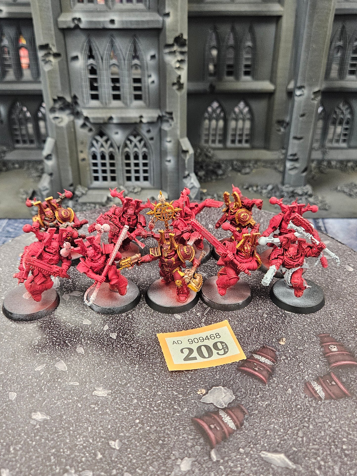 10x Khorne Berserkers #209 World Eaters  AOS Warhammer 40k