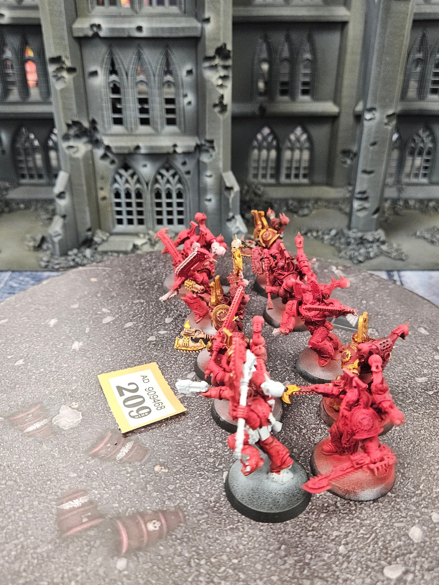 10x Khorne Berserkers #209 World Eaters  AOS Warhammer 40k