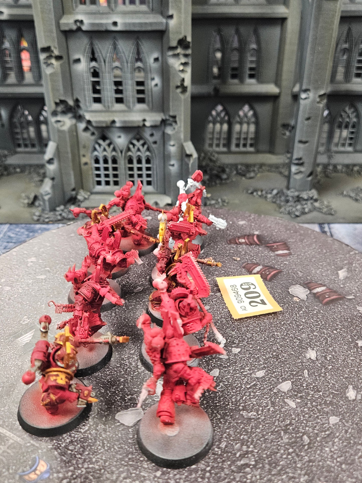 10x Khorne Berserkers #209 World Eaters  AOS Warhammer 40k