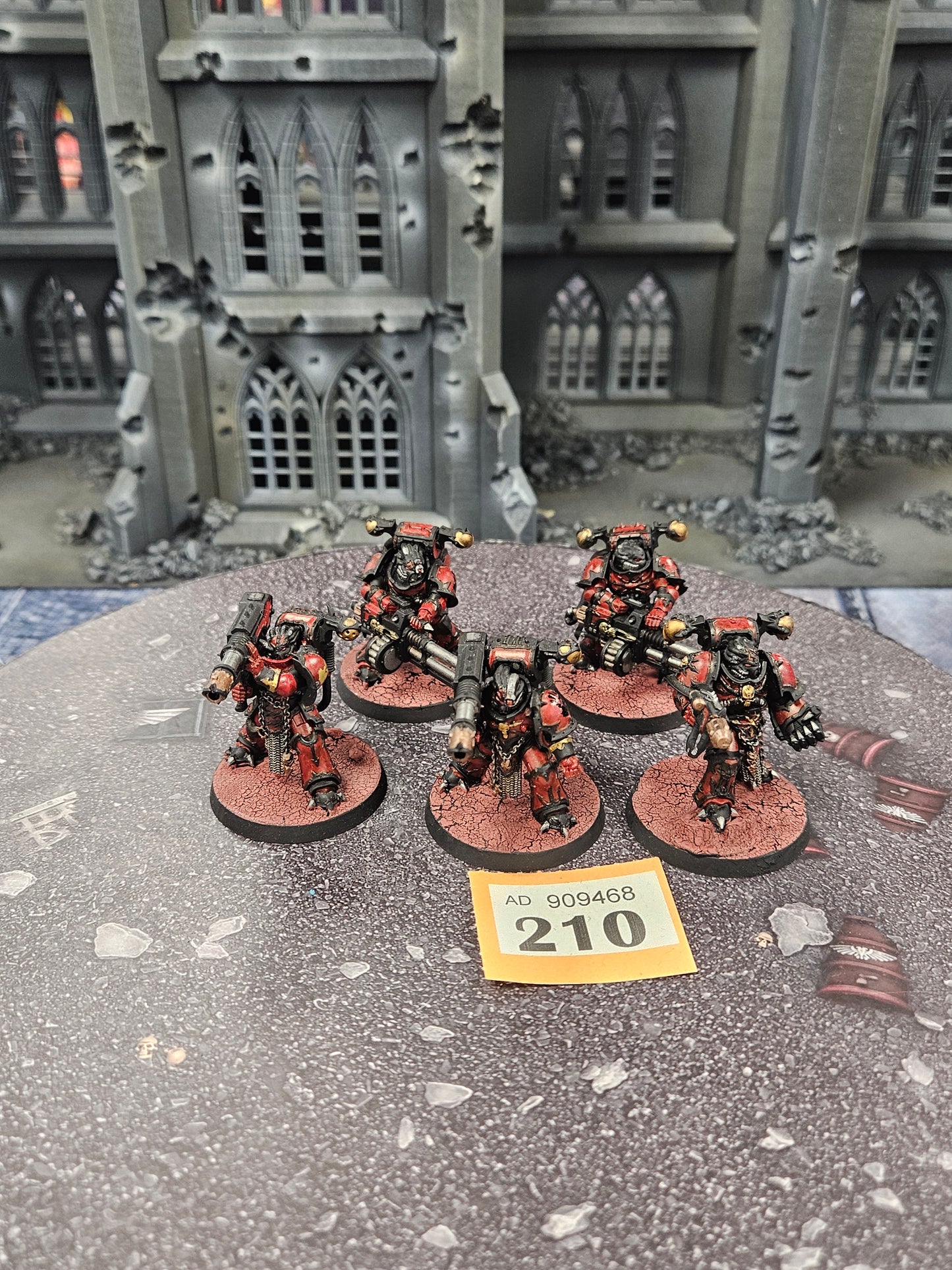 5x Havocs #210 Chaos Space Marines Warhammer 40k
