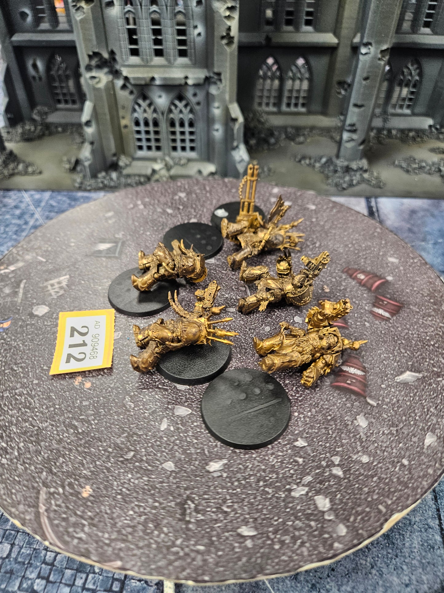 5x Chaos Terminators Squad #212 Chaos Space Marines Warhammer 40k