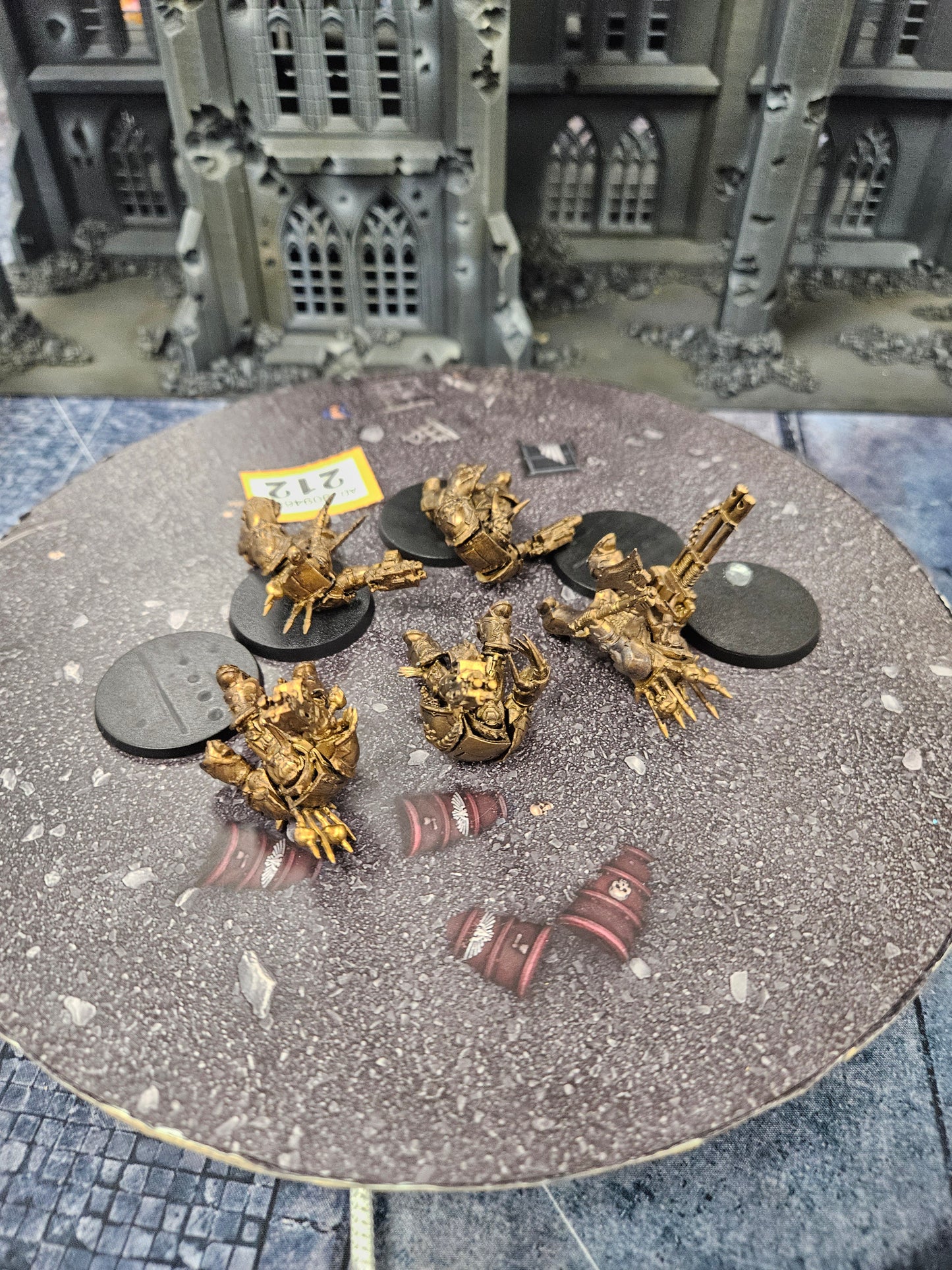 5x Chaos Terminators Squad #212 Chaos Space Marines Warhammer 40k