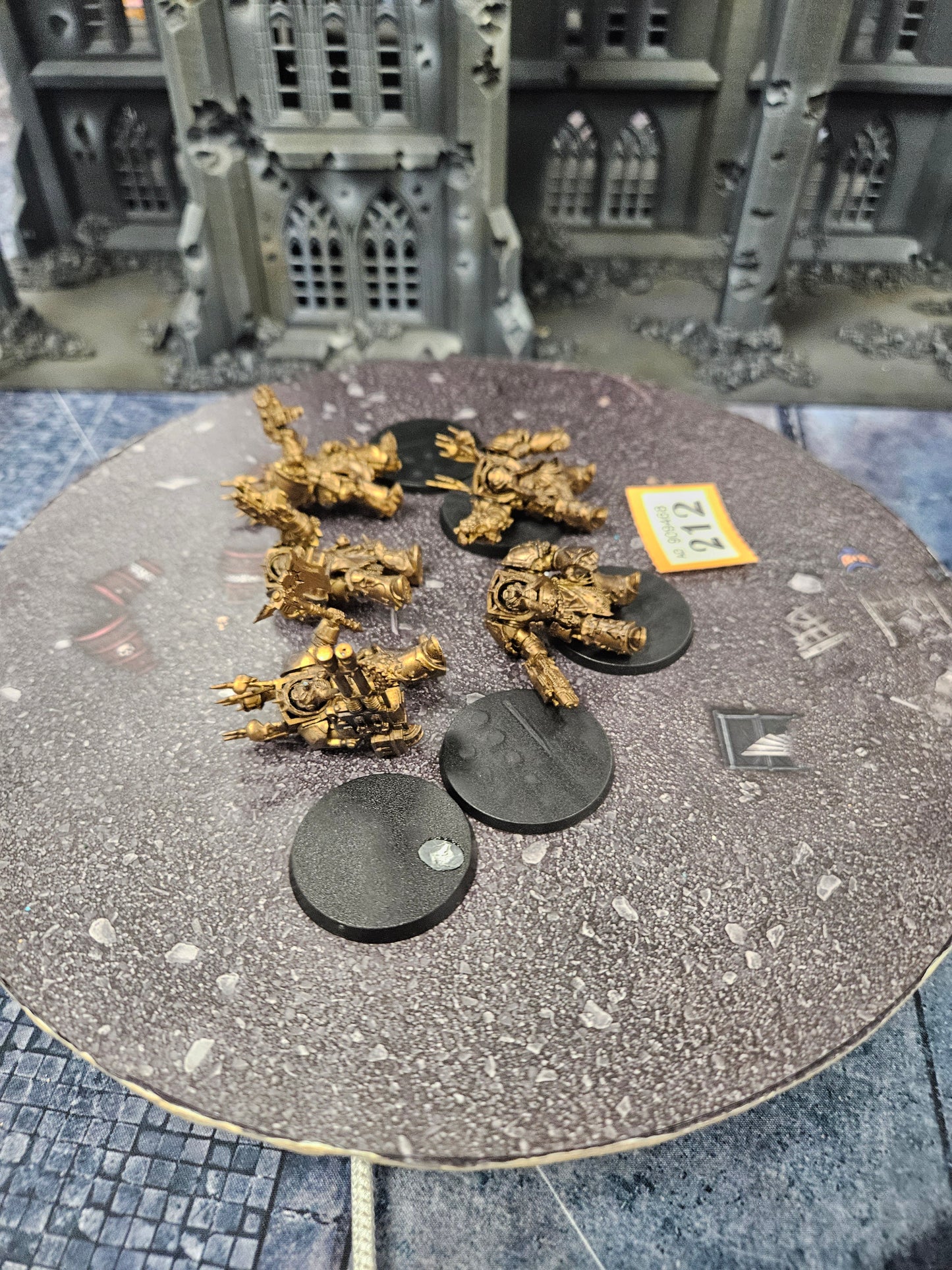 5x Chaos Terminators Squad #212 Chaos Space Marines Warhammer 40k
