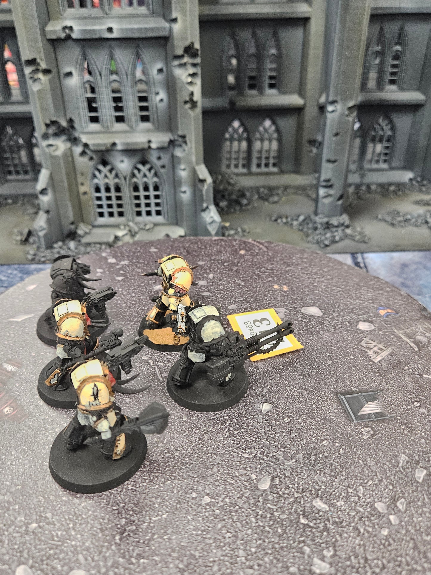 5x Chaos Terminators Squad #213 Chaos Space Marines Warhammer 40k