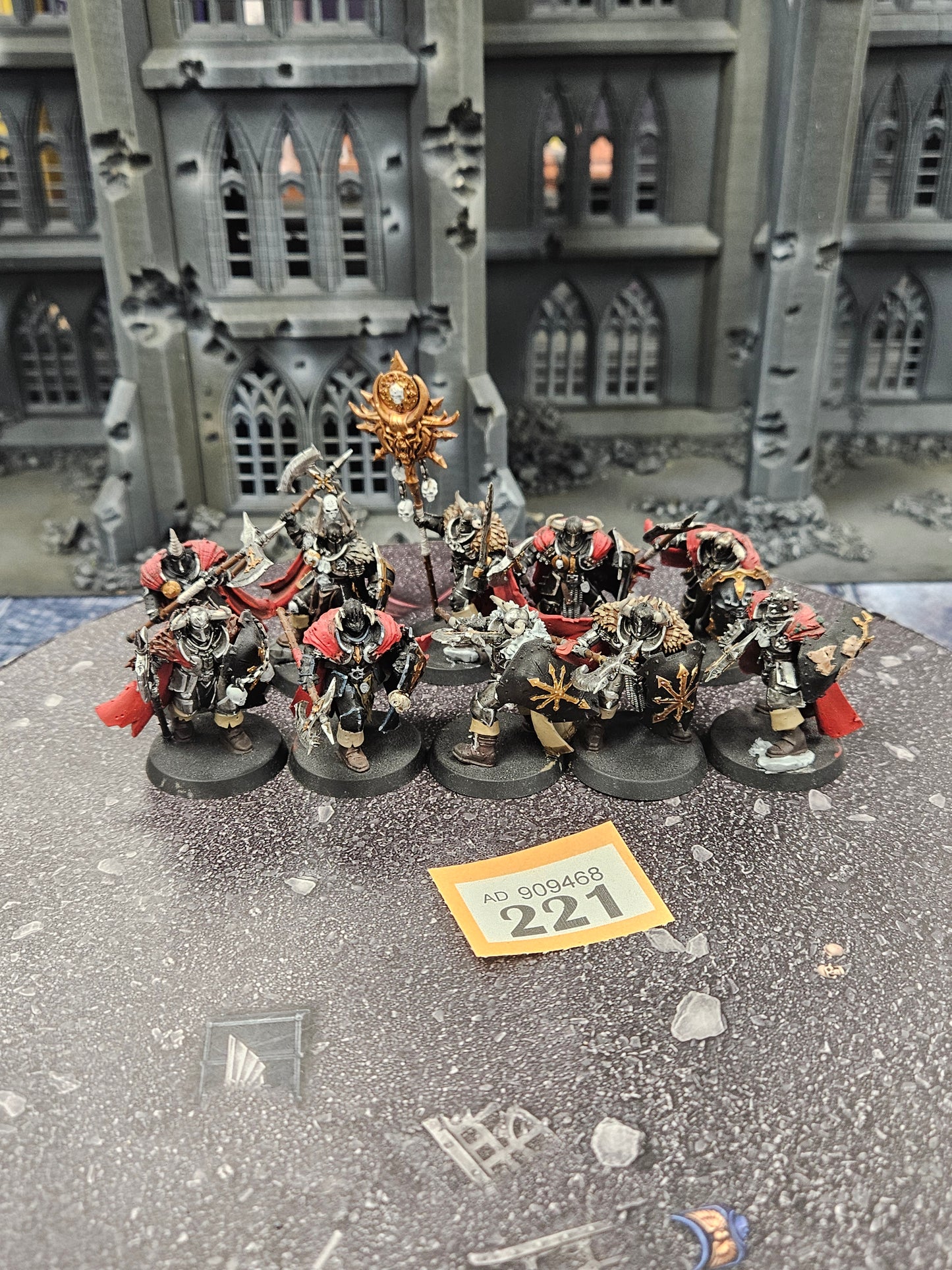 10x Chaos Warriors #221 Slaves to Darkness AOS Warhammer 40k
