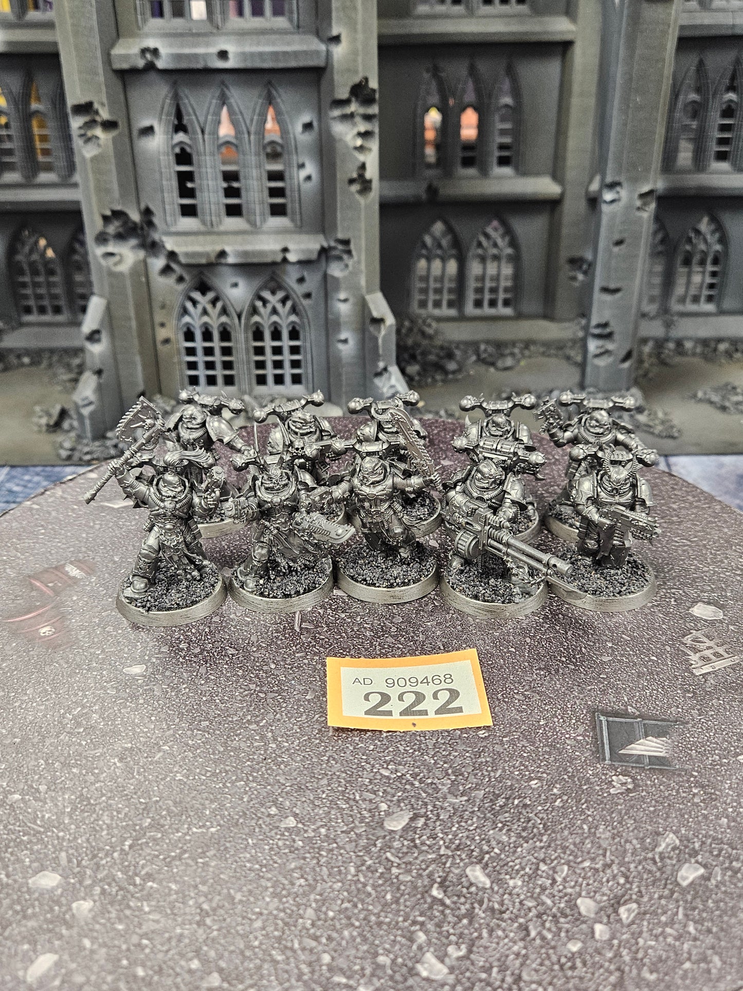 10x Chaos Space Marines #222 Chaos Space Marines Warhammer 40k