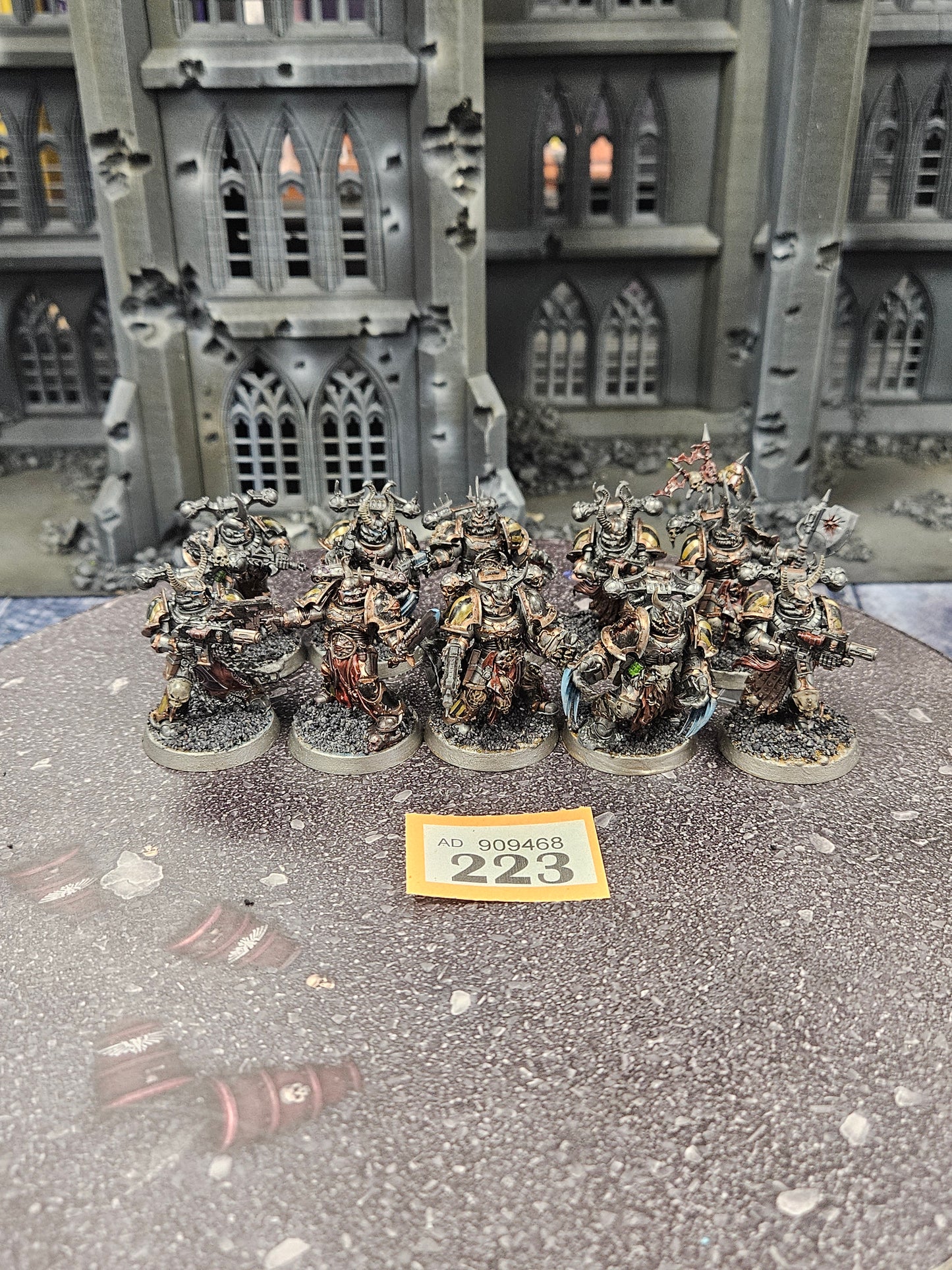 10x Chaos Space Marines #223 Chaos Space Marines Warhammer 40k