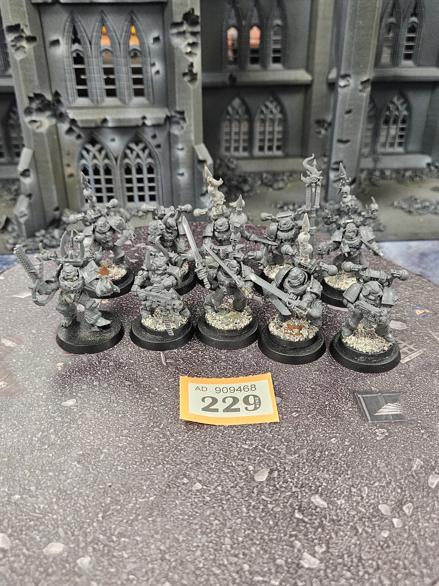 10x Chaos Space Marines #229 Chaos Space Marines Warhammer 40k