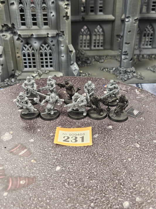10x Cultists #231 Chaos Space Marines Warhammer 40k