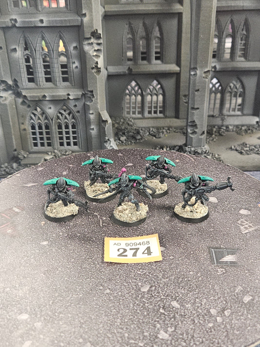 5x Warp Spiders #274 Aeldari Warhammer 40k