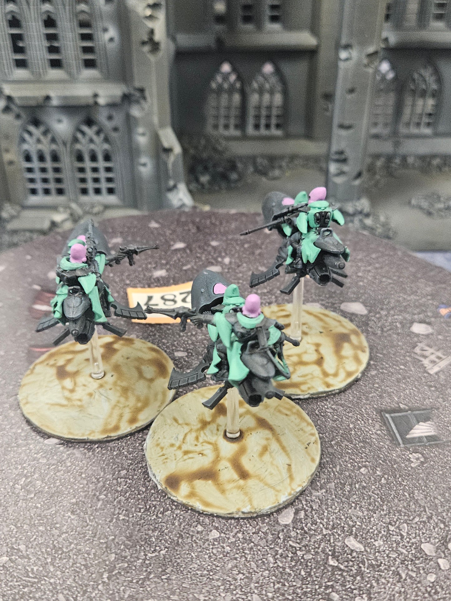 3x Shroud Runners #287 Aeldari Warhammer 40k
