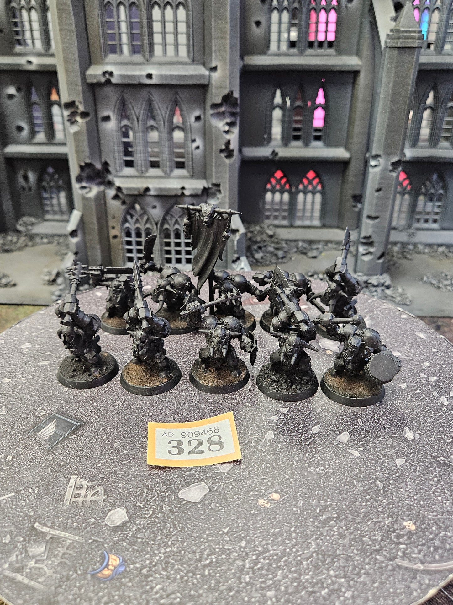 10x Black Orks Brutes #328 Orks Warhammer 40k Fantasy Old World