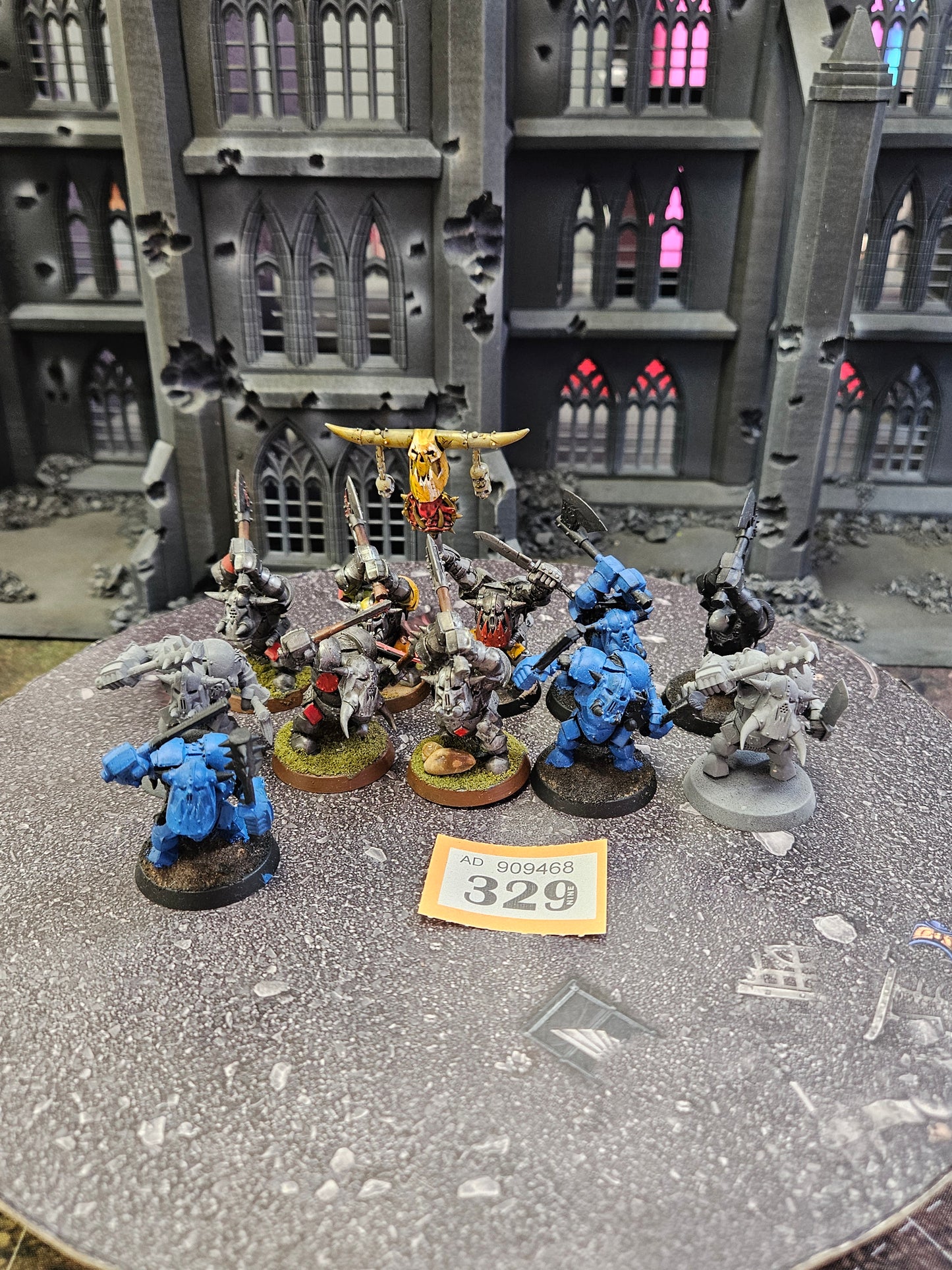 11x Black Orks Brutes #329 Orks Warhammer 40k Fantasy Old World