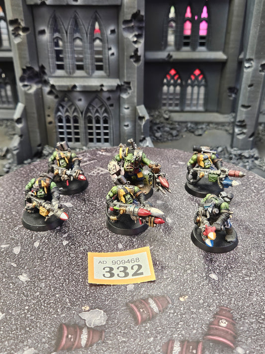 * 6x Tank Bustas #332 Orks Warhammer 40k