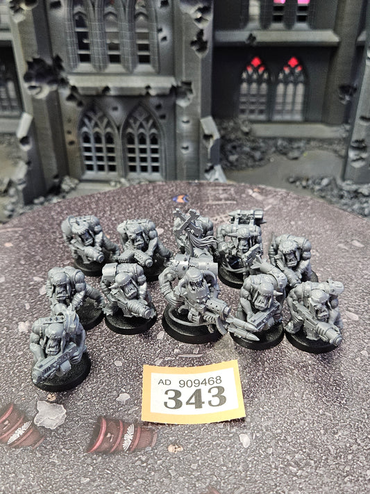 11x Boyz #343 Orks Warhammer 40k