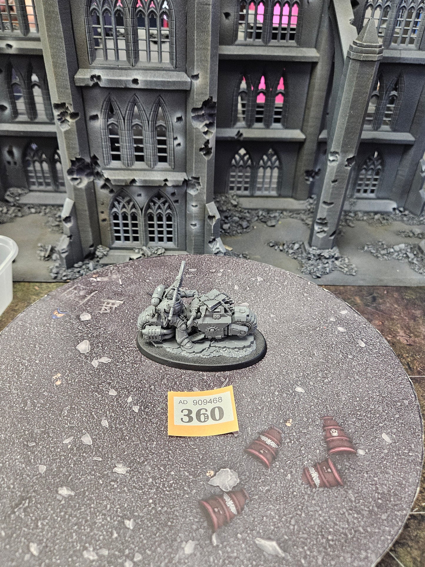 Primaris Chaplain On Bike #360 Space Marines Warhammer 40k