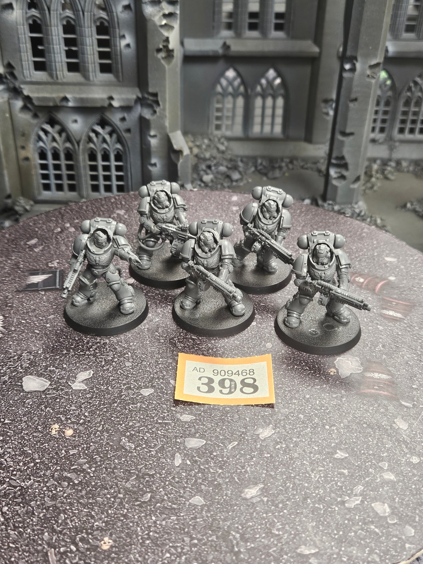 5x Primaris Heavy Intercessors #398 Space Marines Warhammer 40k