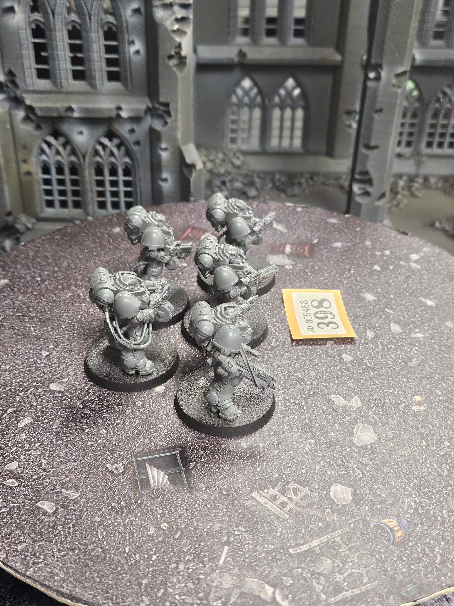5x Primaris Heavy Intercessors #398 Space Marines Warhammer 40k