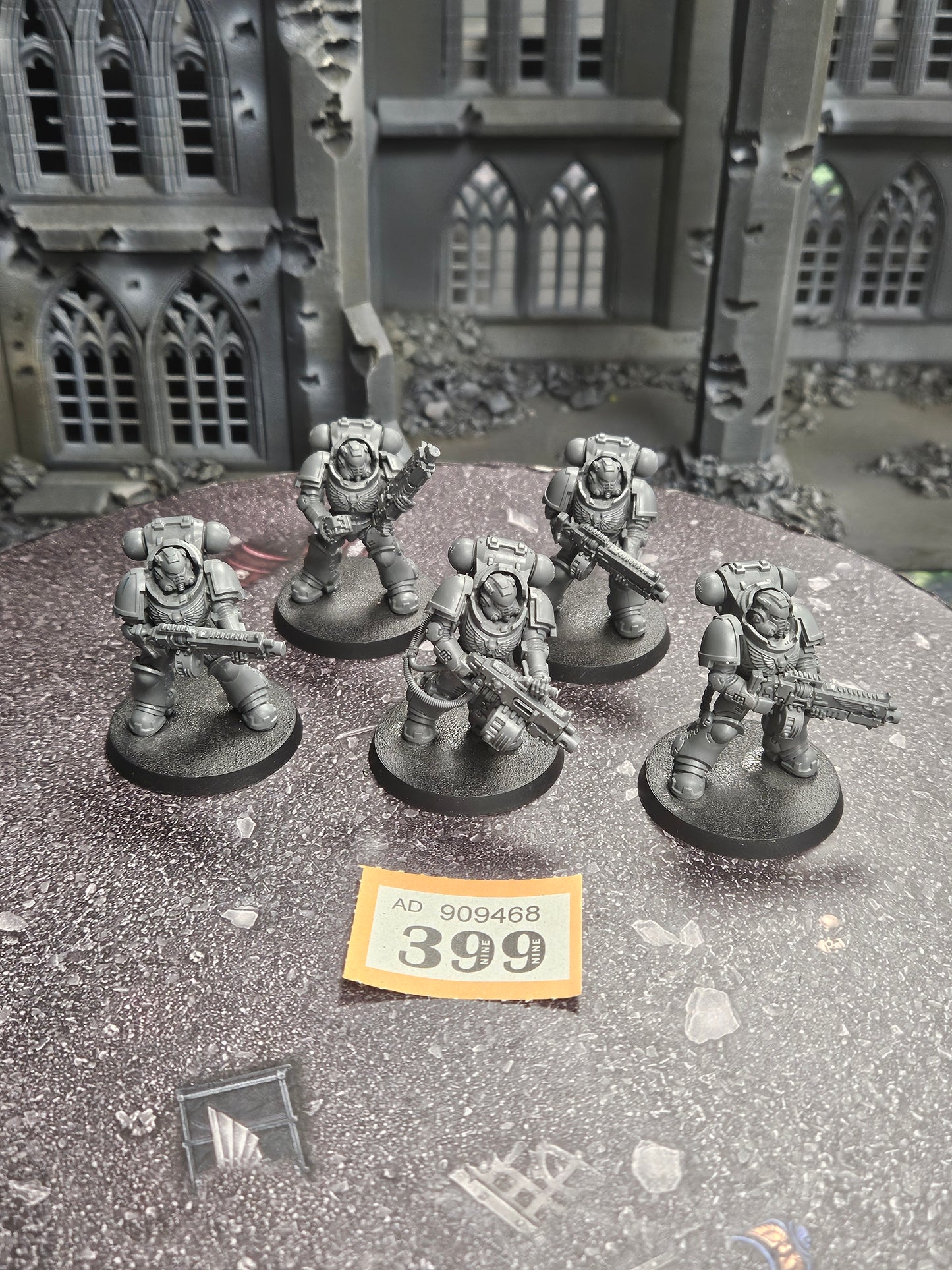 5x Primaris Heavy Intercessors #399 Space Marines Warhammer 40k