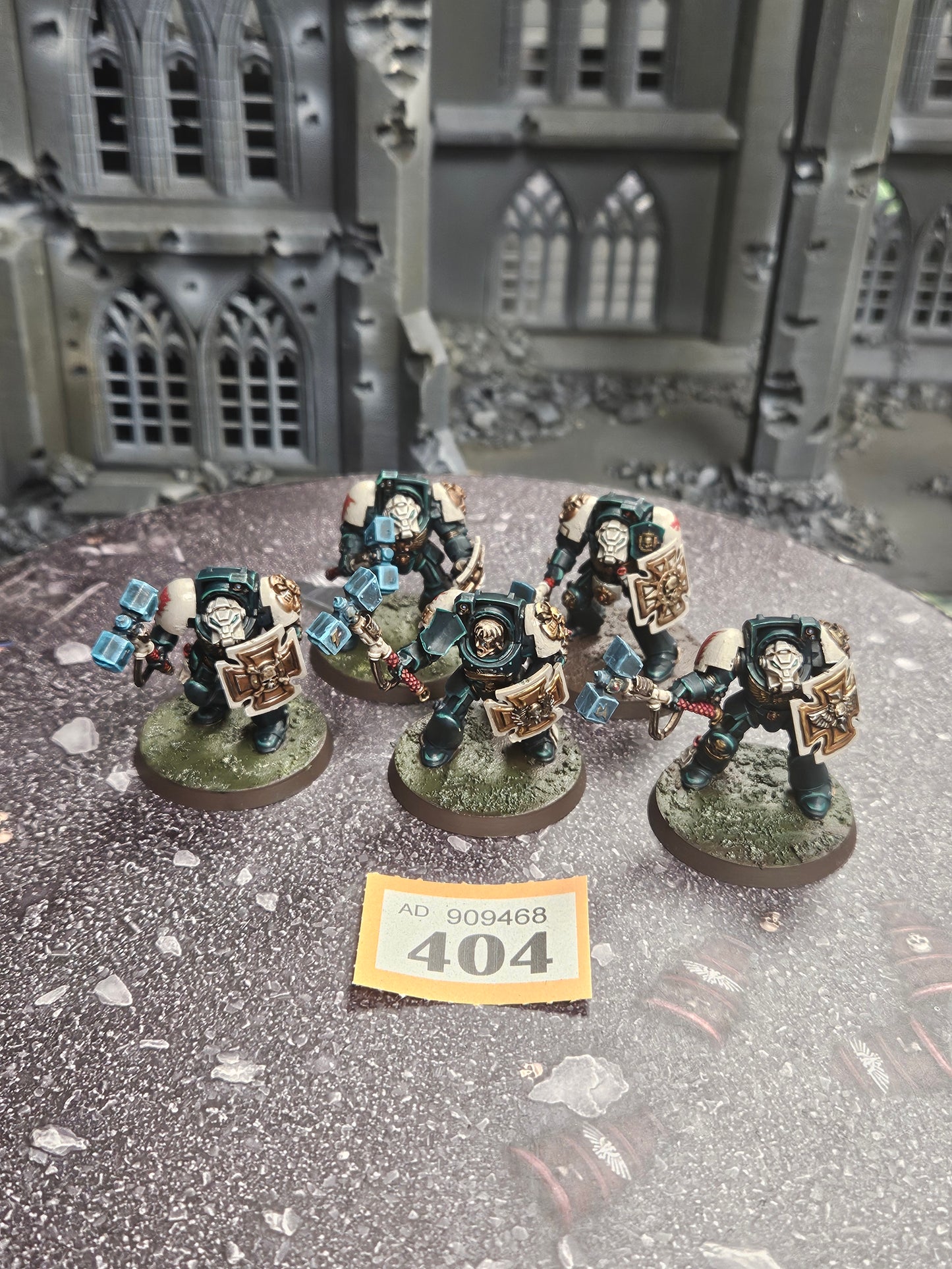 5x Terminators Squad #404 Space Marines Warhammer 40k