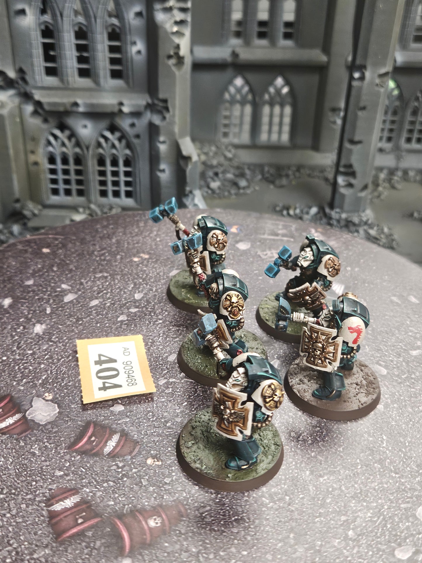 5x Terminators Squad #404 Space Marines Warhammer 40k