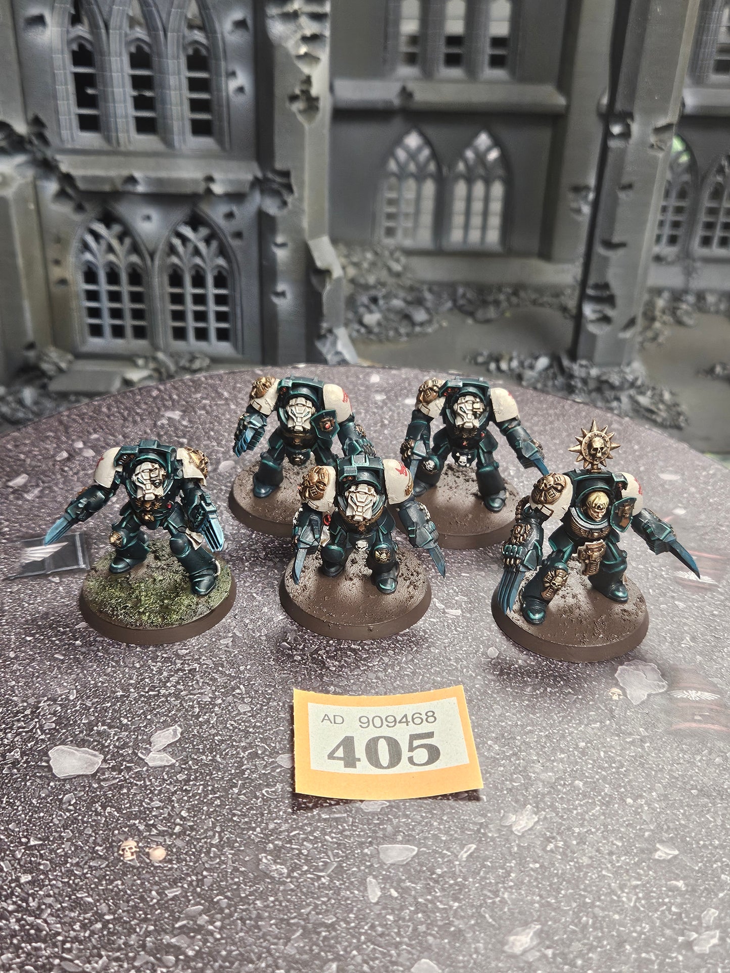 5x Terminators Squad #405 Space Marines Warhammer 40k