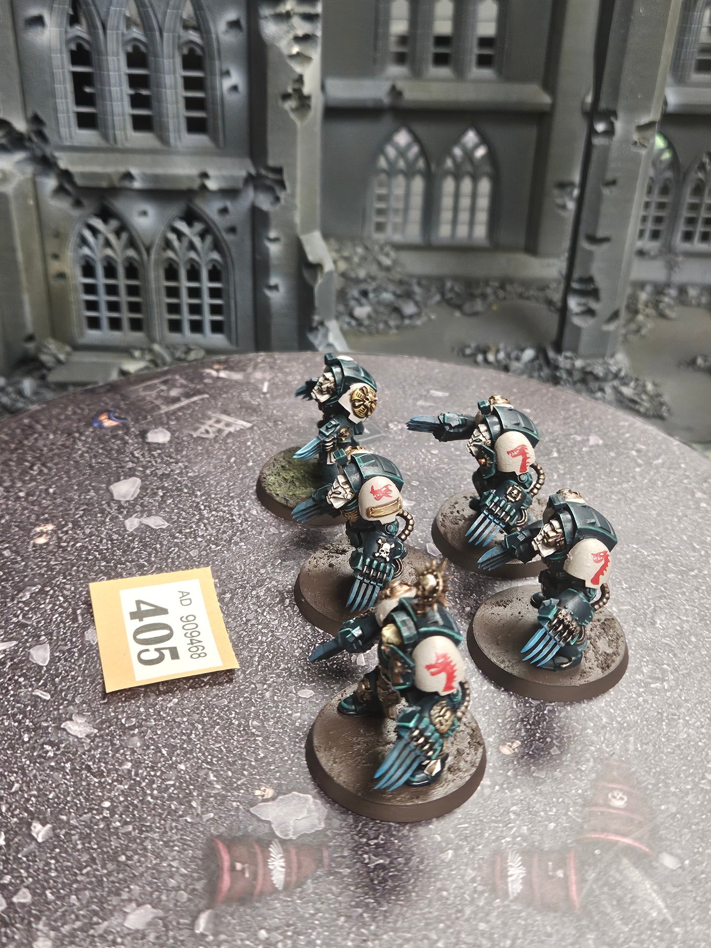 5x Terminators Squad #405 Space Marines Warhammer 40k