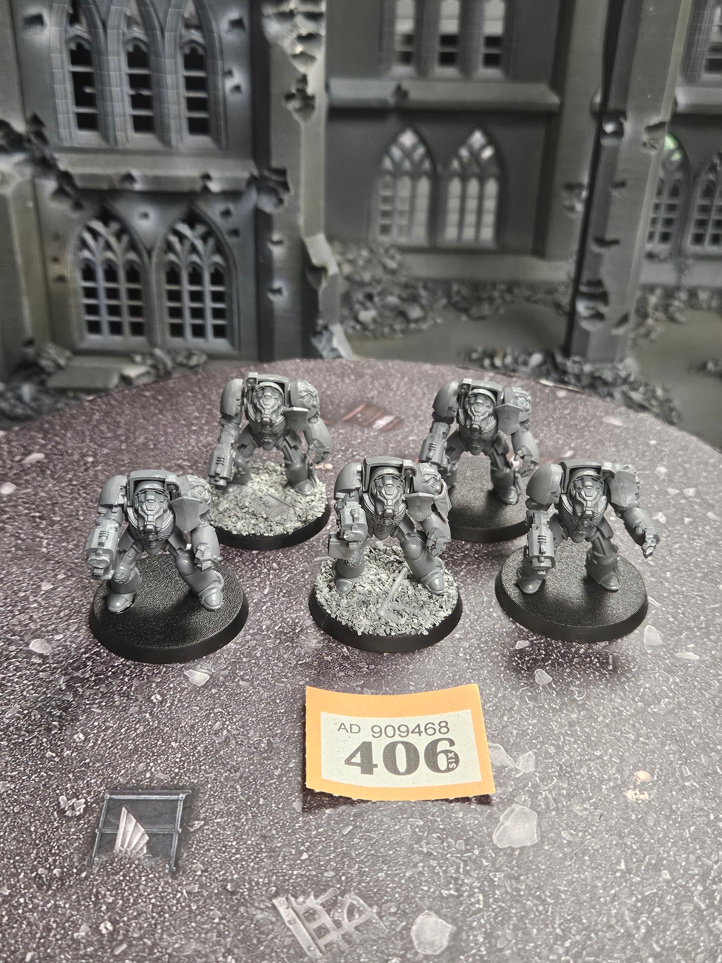 5x Terminators Squad #406 Space Marines Warhammer 40k