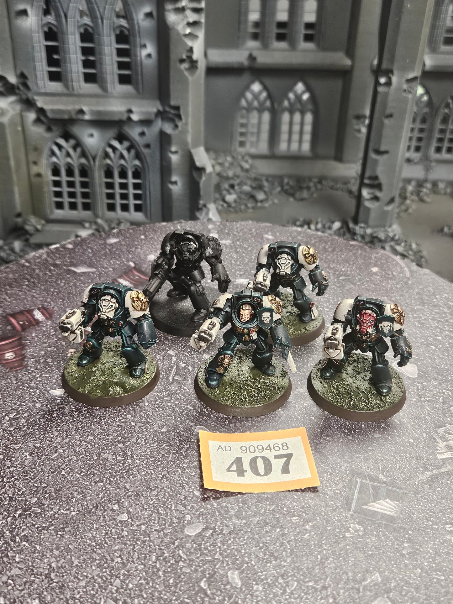 5x Terminators Squad #407 Space Marines Warhammer 40k