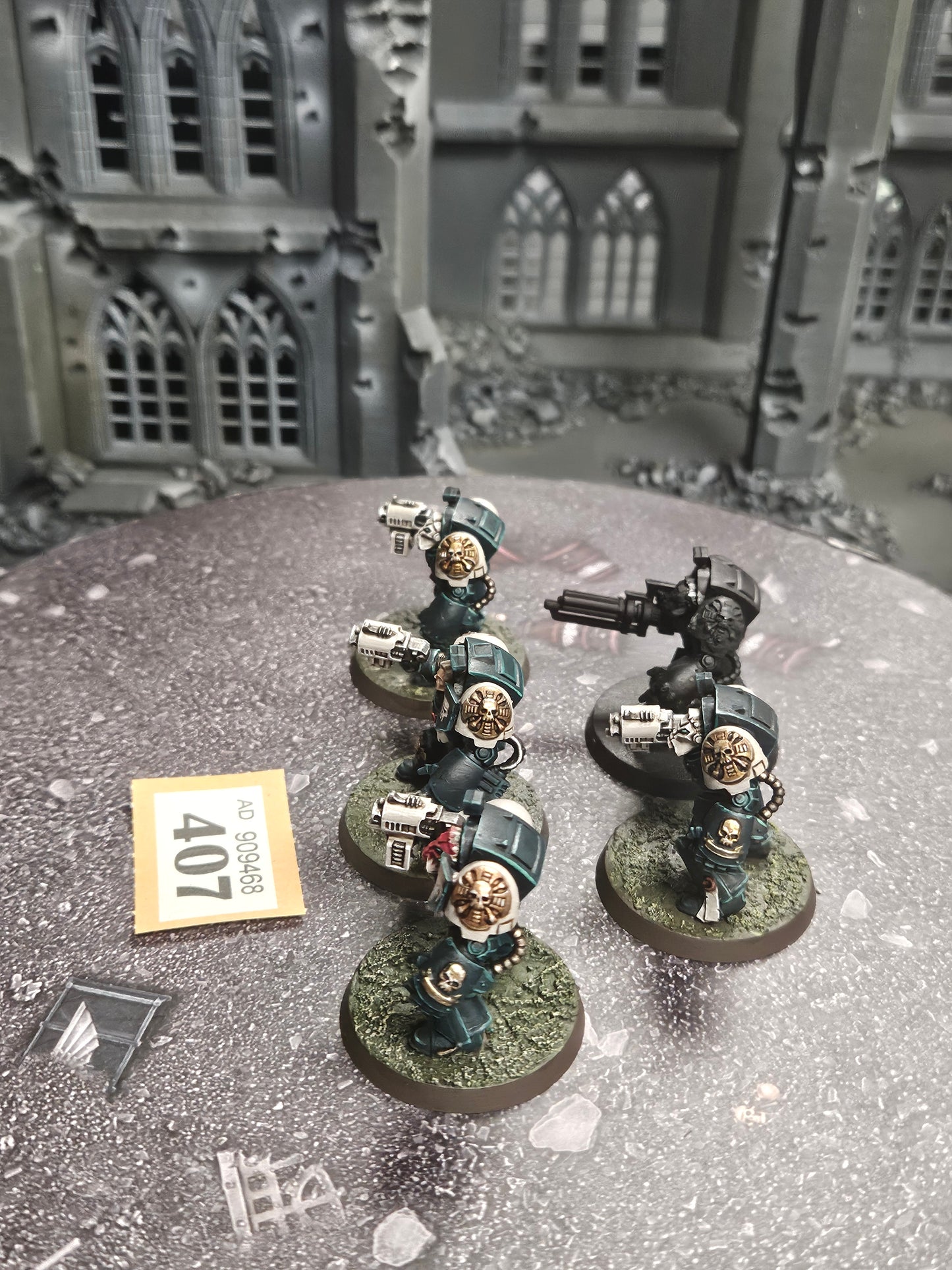 5x Terminators Squad #407 Space Marines Warhammer 40k