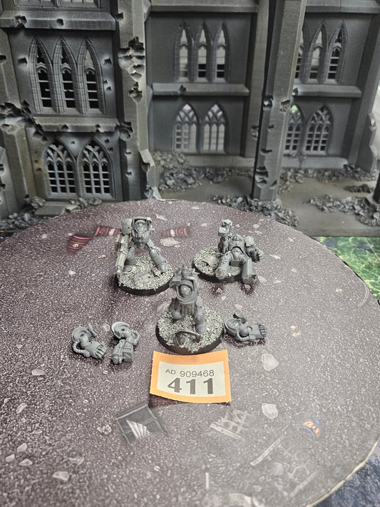 3x Terminators Squad #411 Space Marines Warhammer 40k