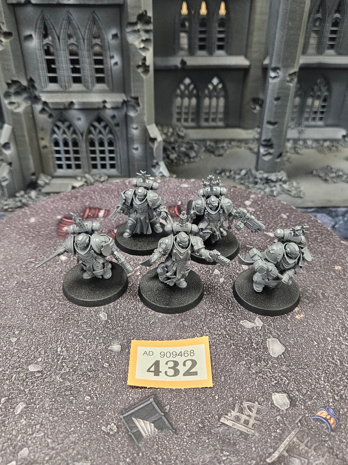 5x Sword Brethren #432 Black Templars Space Marines Warhammer 40k