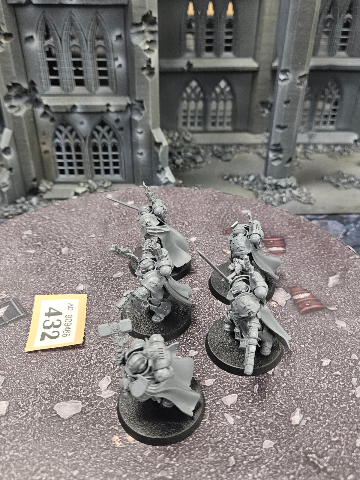5x Sword Brethren #432 Black Templars Space Marines Warhammer 40k
