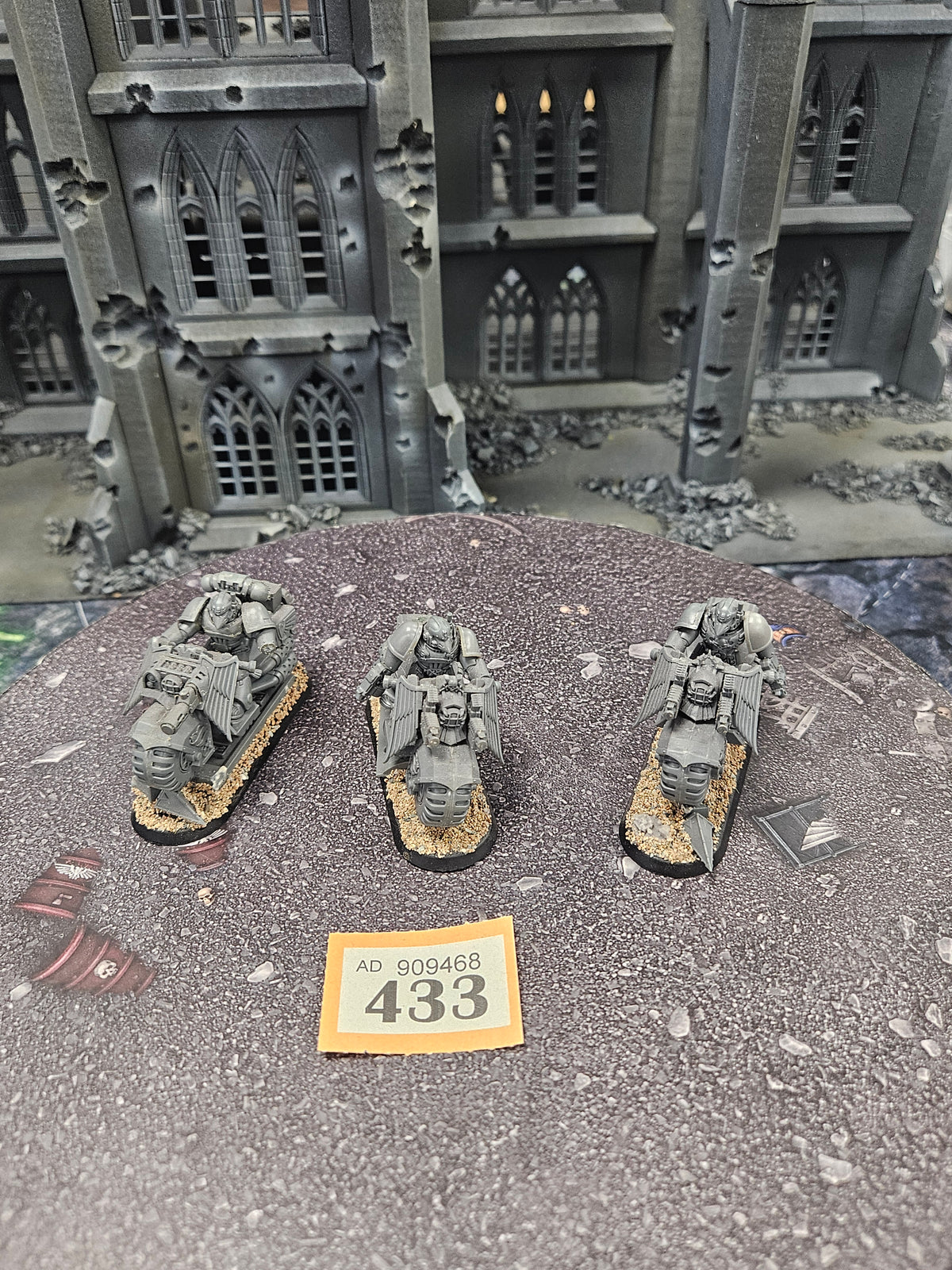 3x Ravenwing Knights #433 Dark Angels Space Marines Warhammer 40k